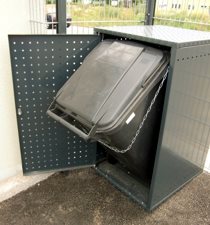 Mülltonnenbox Aluminium